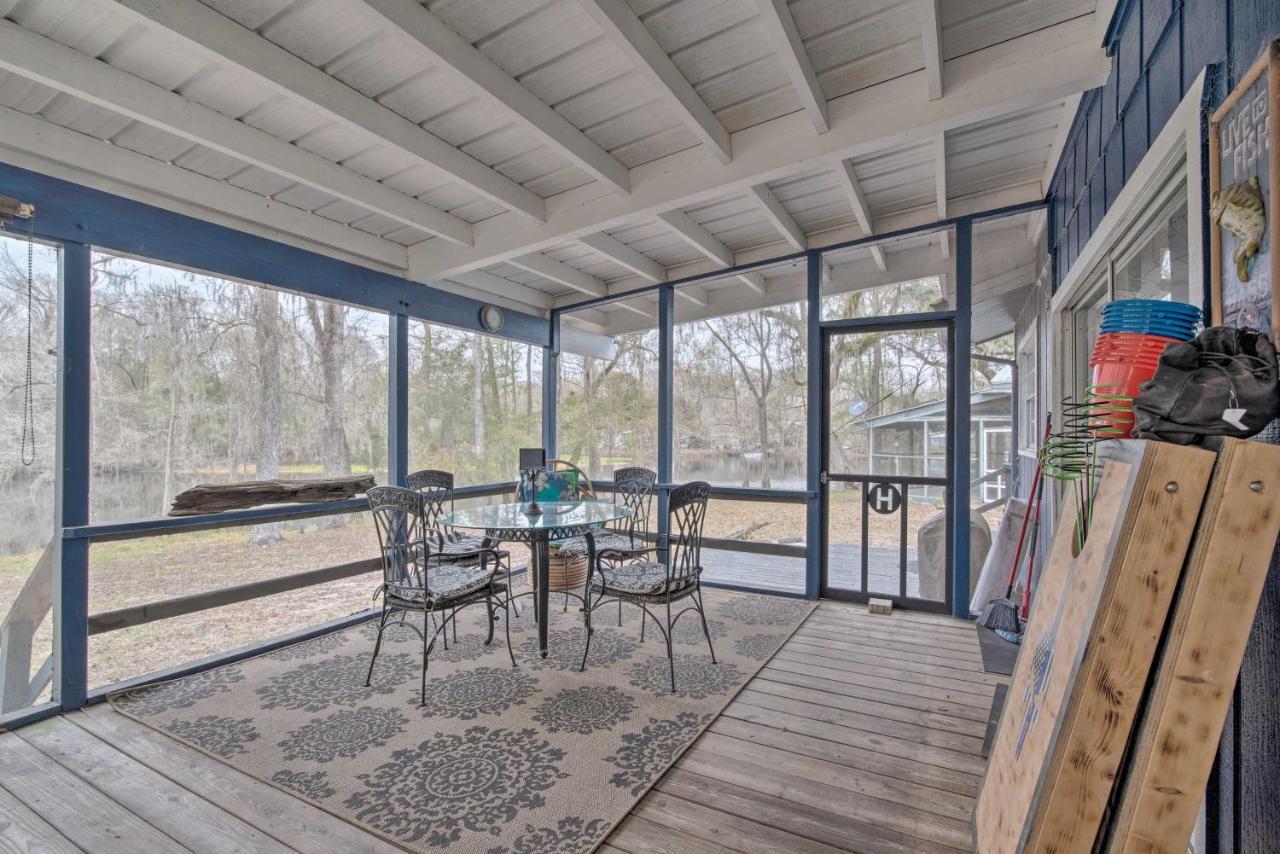 Unplugged Withlacoochee Riverfront Retreat! Bushnell Экстерьер фото